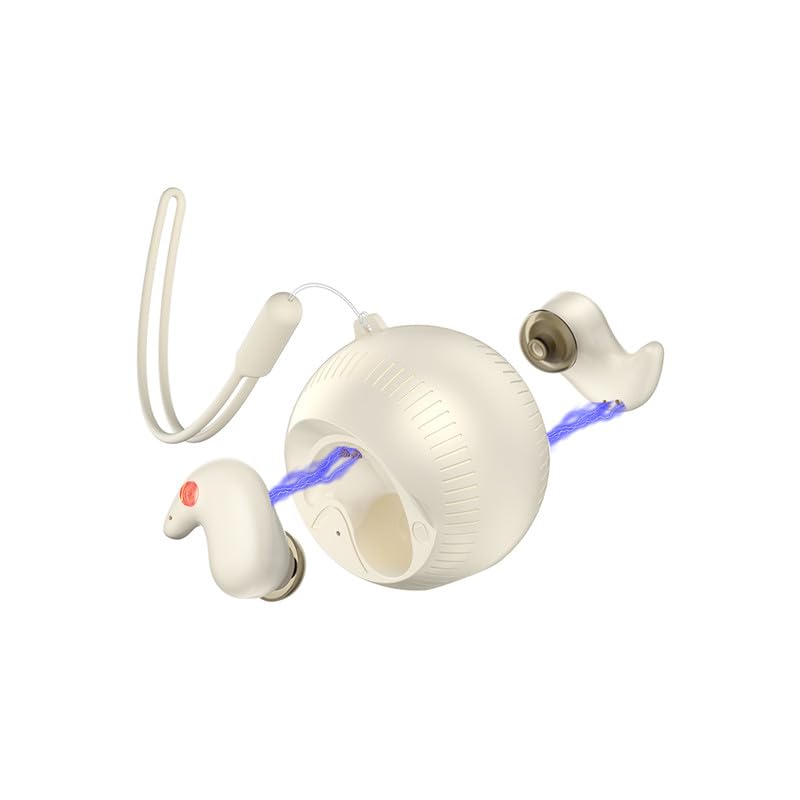 Écouteurs Bluetooth dans l'oreille pour dormir sans fil avec confort total