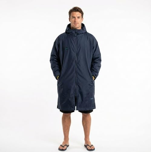 Chaqueta ultra-calde impermeable con forro polar poncho para surf y buceo