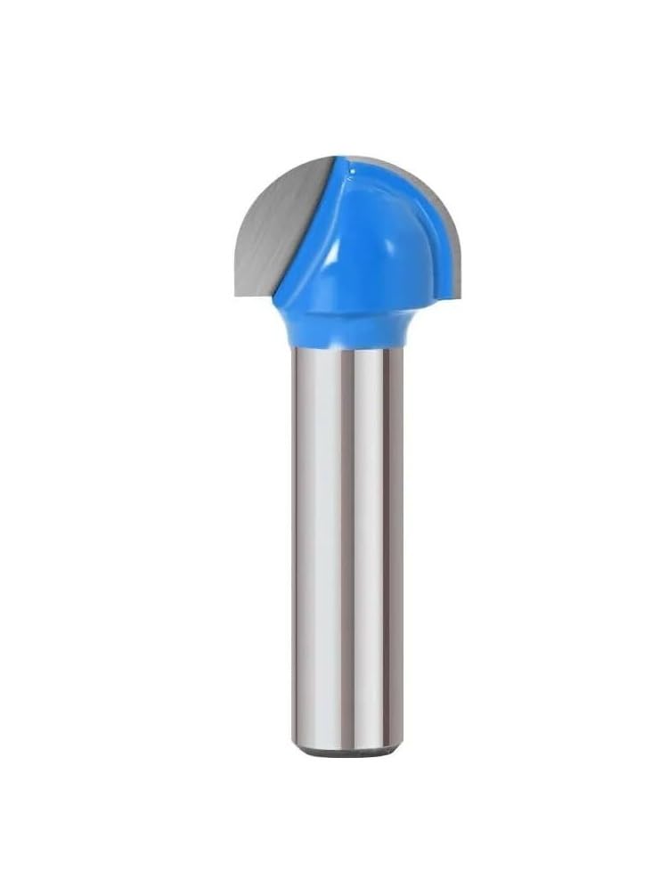 Frez kulisty z chwytem 8 mm z węglików spiekanych, frez do drewna z rdzeniem do frezowania przycinania(4pcs)