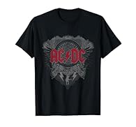 Rock Music Band design. Striking design combining the ACDC logo with black ice and red accents for an intense and eye catching look Ideal for ACDC fans who want a unique and visually impactful design that stands out from the crowd Lightweight, Classi...