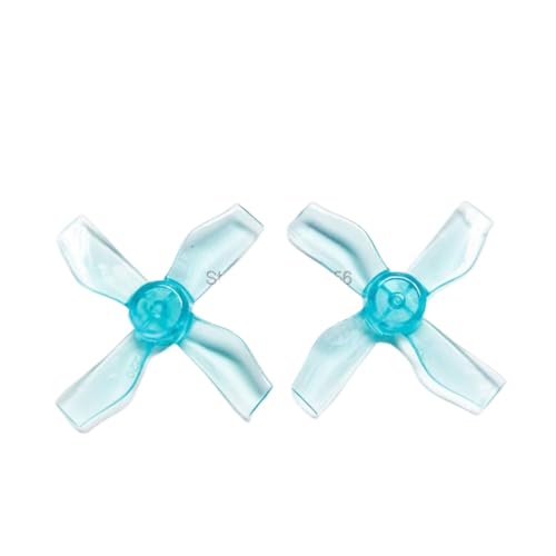 8PCS 1220 1。 2x2。 0x4 31mmシャフト1mm中空のブラシレスモーター4ペアCCW CWプロペラを備えたRCドローン飛行機部品のさまざまなクアッドコプターモデルと互換性(Blue 4Pair)