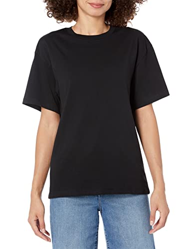 The Drop Women's Lydia Short-Sleeve Loose Drop-Shoulder Jersey T-Shirt