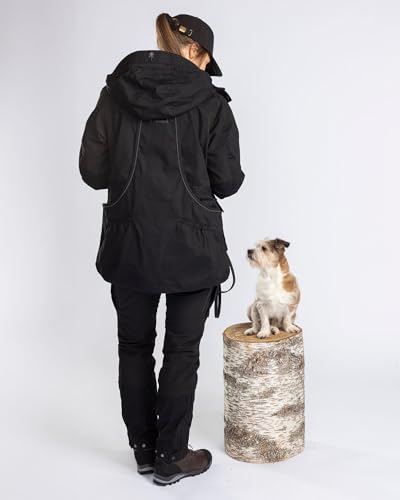 Pinewood Damen Hundesport Trainer Jacke - Outdoor Jacken für Damen - funktionell ausgestattete Jacke mit vielen Taschen und Platz für Hundetraining Zubehör - winddicht und wasserabweisend