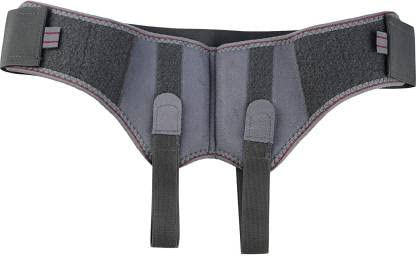 Image of TADDY Inguinal Hernia Belt For Men Hernia Support Truss with Removable Pressure Pads Double Hernia Pain Relief Comfortable Brace (Large, Grey)