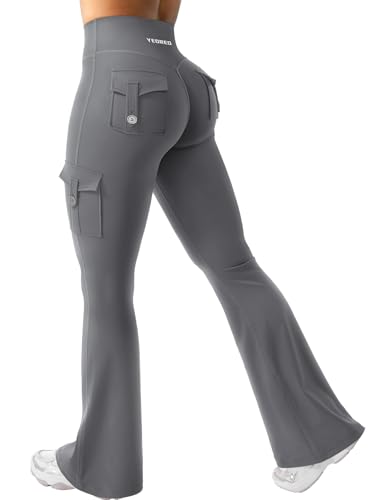 Image of YEOREO CoreFlex Women Workout Flare Leggings