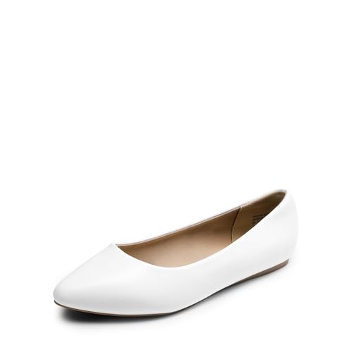 DREAM PAIRS Women's Wide Dress Pointed Toe Flats Ballet Comfort Soft Width Slip On Casual Flat Shoes...