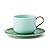 Kate Spade New York Make It Pop Cup & Saucer Set, 1.30, Green