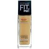 Maybelline New York Fit Me! Foundation, Ivory [115], SPF 18, 1 oz (Pack of 2)