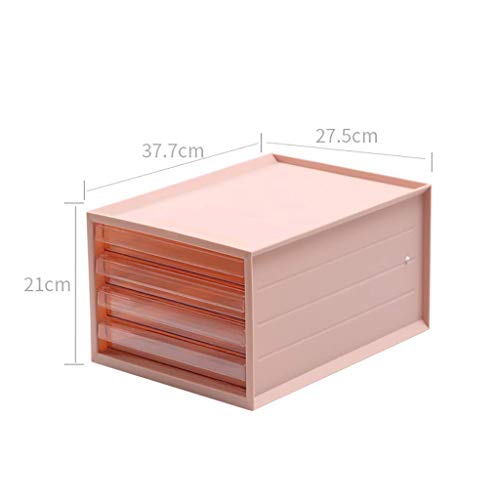 Preisvergleich Produktbild Aktenschränke, Zeitungs Racks Desktop-Zeitungsständer, Bürobedarf Kosmetikzeitungsständer Mehrschichtige transparente Fach-Speicher-Schrank (Farbe: C1) Home Office Möbel WKY