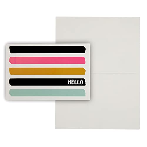 Best Paper Greetings 48 Pack All Occasion Hello Cards With Envelopes, Welcome And Thinking Of You Greeting Note Cards, Blank Inside For Friends, Family, Teachers, Students (4X6 In) #TOP5