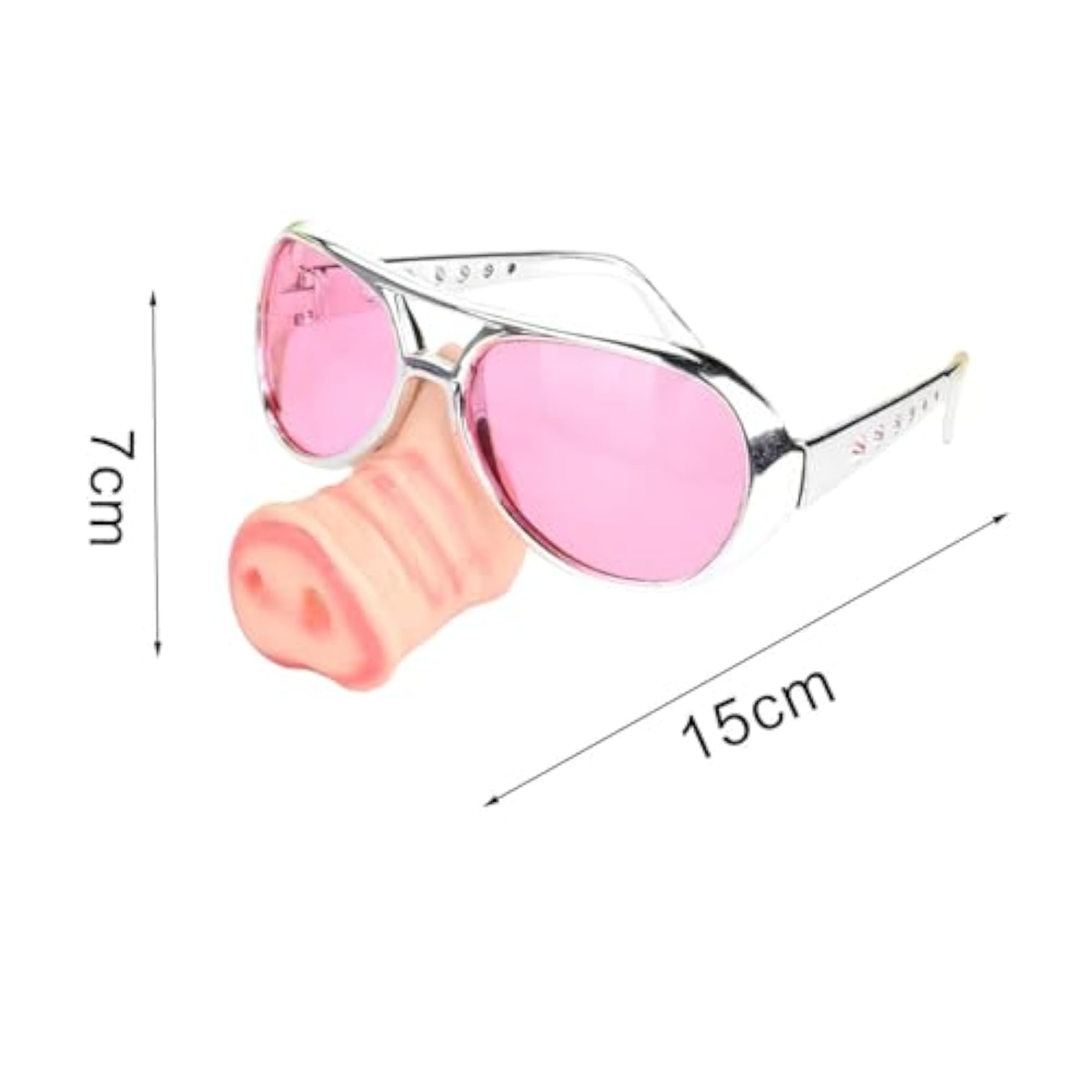 Pig Big Nose Glasses Funny Decorative Glasses for Party