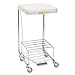 692BSN R&B Wire Wire Elevated 7" Shelf for 692 Hamper (new style), Reduces Bag Capacity