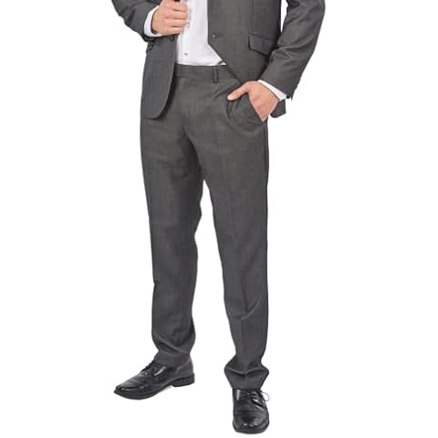 Mill&Tailor Herren Hose Carl Anthrazit I Graue Hose Herren I Baukasten System I Hose für Männer mit angenehmen Fit I Auch für kräftige Männer Cover