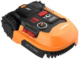 Worx Landroid S 20V 2.0Ah Robotic Lawn Mower 1/8 Acre / 5,445 Sq Ft. Power Share - WR165 (Battery & Charger Included)