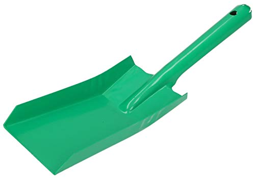 KOTARBAU Kohlenschaufel 370 x 95 mm Grün Kohlenlöffel Kaminschaufel Ascheschaufel Kohlenschütte Ofenschaufel Futterschaufeln Verzinkt Schaufel