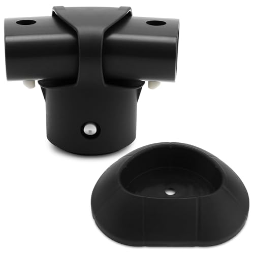 12427A T-Joint Leg & Beam and 11453 Pool Leg Cap Replacement Parts by SHAHN - Used condition - US$15.20