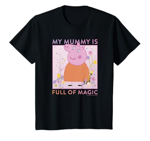 T-shirt Peppa Pig Mummy Magic cadeau Fête des Mères pour enfant