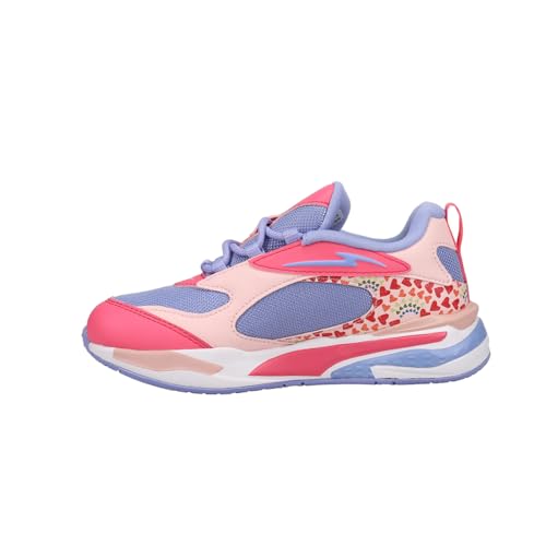 PUMA Toddler Girls Rs-Fast Rainbow Sunset Graphic Lace Up Sneakers Shoes Casual - Pink, Purple3