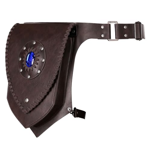 Costume Halloween avec sac de cuisse médiéval pour jeux de rôle