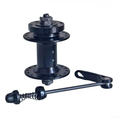 Image of Bicycle Front Hub, 32/36 Hole, 100mm QR, 6-Bolt Disc, Aluminum Alloy with Steel Axle for Mountain Bike(32-Hole)