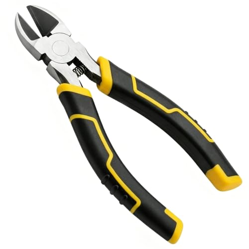 Image of Precision Wire Heavy Duty Diagonal Side Cutting Pliers. (6 inches)
