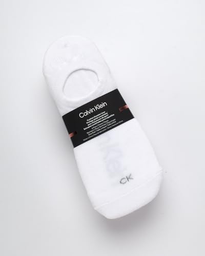 Image of Calvin Klein Womens No Show Socks - 6 Pack Lightweight Cotton Blend Invisible No Slip Sneaker Liners Athletic Socks for Women