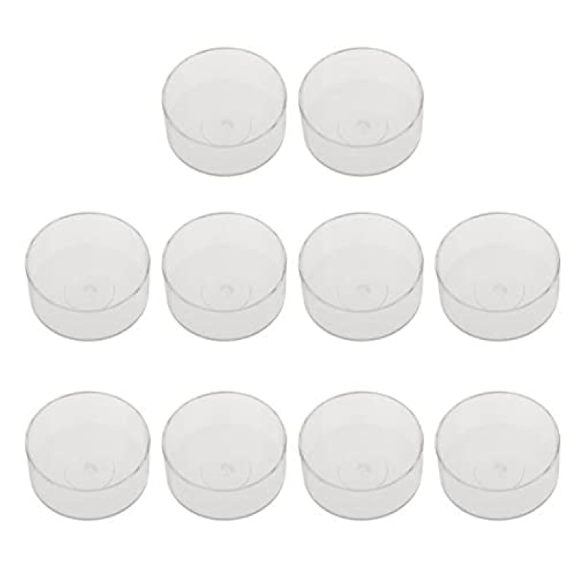 Clear Poly Tealight Cups for Candle Making