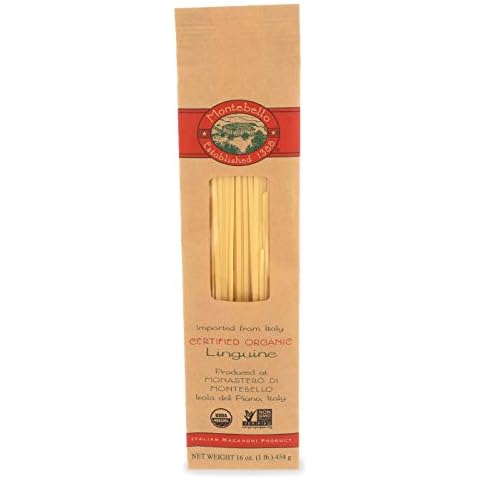 Montebello Organic Linguini Pasta, 1 lb (4-pack) Cover