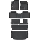 RILLEC Car Floor Mats for 2026-2027 Nissan Rogue PHEV 7-Seater