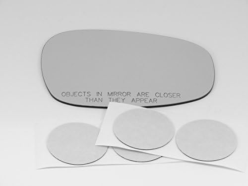 Compartible with 09-13 BMW 3 Series 4Dr Right Passenger Convex Mirror Glass w/Clear Lens, Direct Fit Over for Auto Dimming Type Only w/Adhesive USA More Than 1 Option See Details