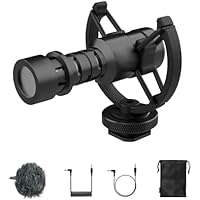 SYNCO Micrófono Cámara Reflex, M1S Shotgun Microphone