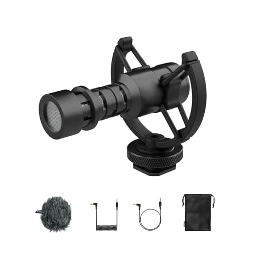 SYNCO Micrófono Cámara Reflex, M1S Shotgun Microphone Condensador Direccional Cardioide para DSLR, Móvil, Vídeocamara, Tablet y Laptop, Micrófono-Cámara-Reflex-DSLR-Externo