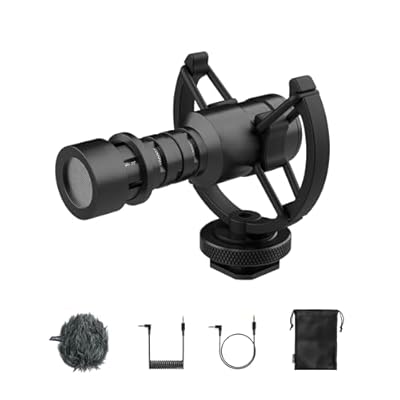 SYNCO Micrófono Cámara Reflex, M1S Shotgun Microphone Condensador Direccional Cardioide para DSLR, Móvil, Vídeocamara, Tablet y Laptop, Micrófono-Cámara-Reflex-DSLR-Externo | Ya disponible en tu tienda friki favorita! En mundofriki.es!