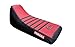 QK RACING Seat Cover - Compatible Fit Blaster 200 YSF Seat Cover ysf 200 1998-2006 (Red Top/Black Sides)
