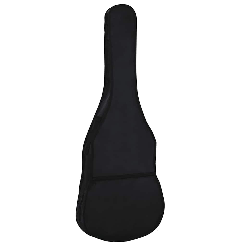 vidaXL Sac de Guitare Classique Etui Housse de Guitare avec Sangle Protection de Guitare Instrument de Musique Accessoire 4/4 (39") Noir 100x37 cm Tissu