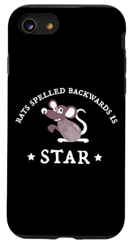 Rats spelled backwards is Star, funy Rat Meme Lover Animal �X�}�z�P�[�X iPhone SE (2020) / 7 / 8 �p