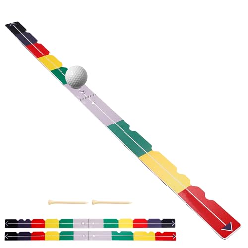 2PCS Golf Putting Aid Stroke Meter 2.0 – Putting Aid