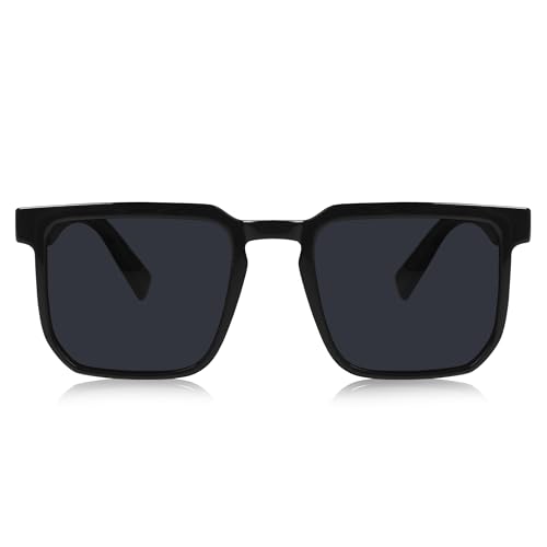 Image of Dervin Square Polarized UV Protected Sunglasses for Men and Women