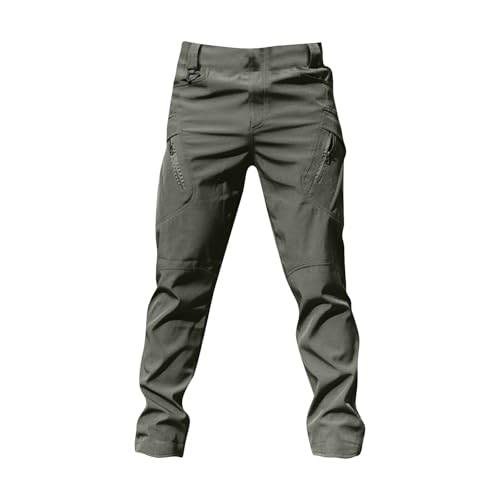Men's Tactical Cargo Pants 2025 Lightweight Military Combat Pants Hiking Waterpoof Trousers with Multi Pockets2