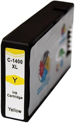 PGI-1400XL Yellow Ink Cartridge for Canon MAXIFY MB2040, MB2140, MB2340, MB2740 series Printers - Compatible