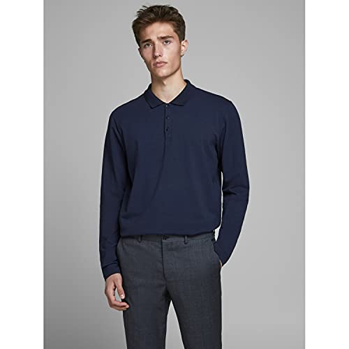 JACK & JONES Jprbladylan Ls Polo Sn Poloshirt voor heren - Image 3