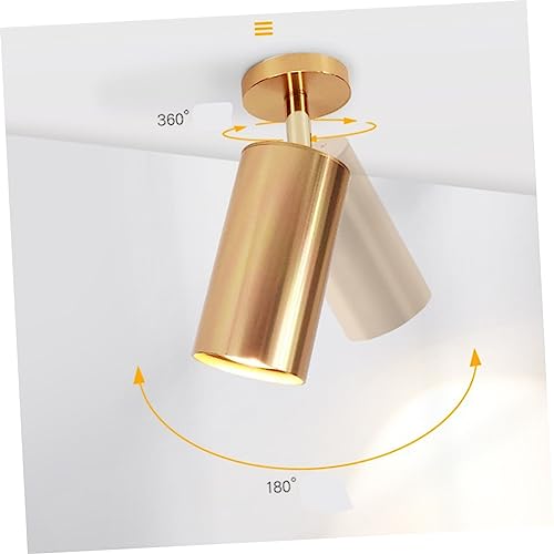 WHAMVOX Holofote De Teto Holofotes LED Holofotes LED Iluminação De Pista Roupas Holofotes Dourados D