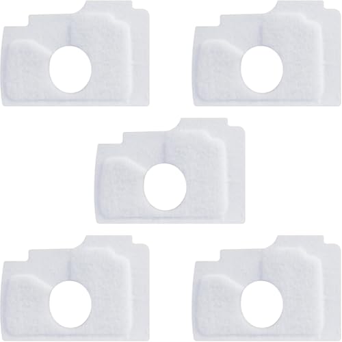 Filtro de Aire para STIHL MS 170, MS 180, 017, 018 Motosierra, JRISBO Placa de Filtro de Doble Capa MS170 Filtro Aire MS180 Pieza de Repuesto Air Filter Recambios (5 Piezas)