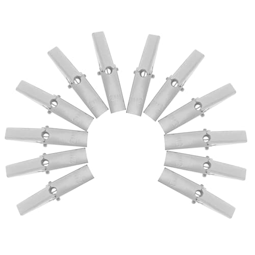 MUCKLILY Wing Nut Set 12 Pieces Heavy Duty Plasterboard Fixings Drywall Anchors for DIY Projects