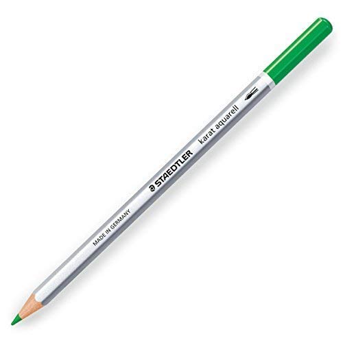 STAEDTLER Karat Aquarell Pencil โ Professional Watercolour Pencil - Single Pencil โ Lime Green - 53