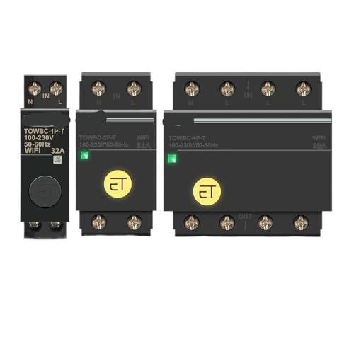 Disjoncteur WiFi Rail DIN NISZA triphasé 32A pour maison connectée - 2