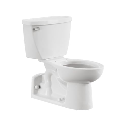 American Standard 2876016.020 Yorkville Two-Piece Pressure Assist Everclean Toilet, Elongated Front, 1.6 GPF, White