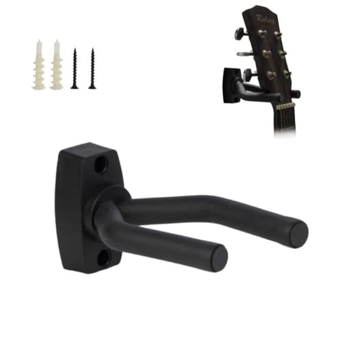 Guitar Hanger Hook Holder Wall Mount Display - Fits all size Guitars, Bass, Mandolin, Banjo, etc.