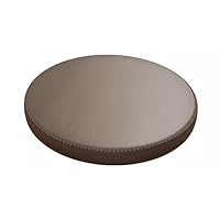 Rond Zitkussen, Leren Geheugenschuim Waterdicht Antislip Eetkamerstoel Kussen, Barkruk Kussen, Diameter 30cm/35cm/40cm Ronde Stoelkussen, voor Home School Tuin(9Q,Diameter 2pcs 35cm(14in