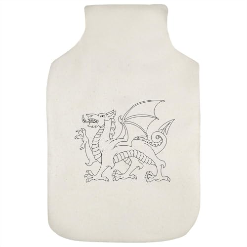 'Traditional Welsh Dragon' Hot Water Bottle Cover (HW00038381)